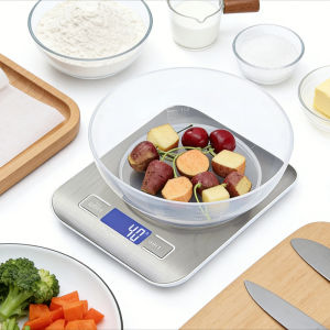 10/5Kg Kitchen Digital Scale Usb/Battery Charging Electronic Smart Balance LCD Precision Weight Scales For Food Cooking Backing