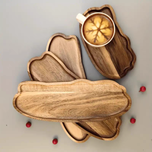 Japanese Style Wooden Creative Multi-function Tray