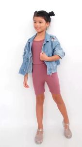 HTP Kids- Girls Ribbed Thin Strap Set