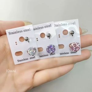 单钻korea Stainless Steel Round Belly Button Simple Anti-Sensitive Fading 欧美热销不锈钢脐环心形镶钻石肚脐扣316穿刺脐钉
