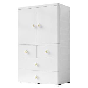 YOUYIDIAN | Thickened Large Baby Clothing Wardrobe Baby Clothes Storage Cabinet
