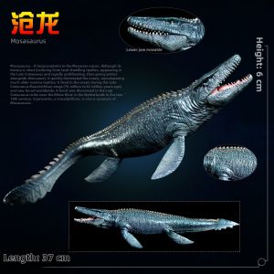 Realistic Replica Megalodon Great White Shark Marine Model Toy