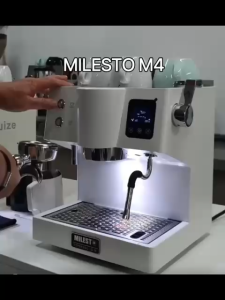 Milesto EM19M4 Semi Auto Coffee Machine All in one LCD Screen Touch Extraction