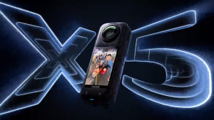 Insta360 X5 360º Waterproof Action Camera with 8K Resolution FlowState Image Stabilization Horizon Lock