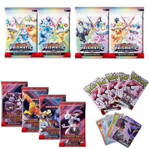 Takara Tomy | 5-10 Pokémon Card Packs Bright Stars151 Prismatic Evolutions PALDEAN FATES English Reinforcement Battle Transaction Card Gift 