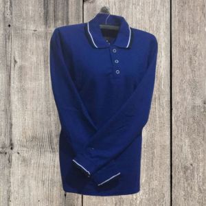 Poloshirt  Kaos Kerah Lengan Panjang Atasan Kaos Seragam Olahraga  Wanita
