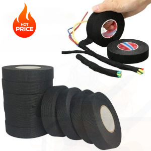 Adhesive Electrical Insulating Tape Heat Resistant Harness Tape 9/15MM Car Cable Harness Wiring Loom Protection Waterproof Tape