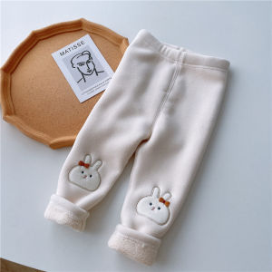 Winter Warm Fleece Baby Pants For Girl