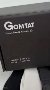 Hộp 5 đôi tất nam đi giày tây GOMTAT chất liệu sợi Modal gỗ sồi cao cấp kháng khuẩn khử mùi - MODAL-STA-5012-CB5