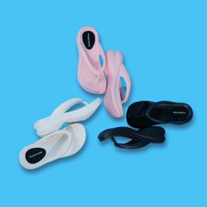 SANDAL WANITA JEPIT WEDGES GITUH SANTAI DIPAKAI HARIAN BOLEH BANGET BAHAN RUBBER IMPORT 5012