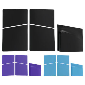 Welcomehome Face Plate Console Cover Split ABS Hard Case Anti-Scratch Hard Shell Skin Cover Plates for PS5 Slim Disc/Digital Console