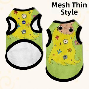 HanWei | NASA Collab Cute Cartoon Pet Vest Prevent Shedding