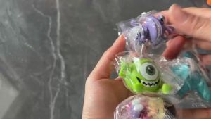 Herocross | Q Version University Monsters Inc Anime Figures Michael Wozosky Randall Boggs Model Toys Kids Christmas Gift