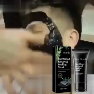 【Same Day Shipping】West Month Blackhead Removing Mask Moisturizes the face cleans blackheads and acne reduces acne marks and refines pores