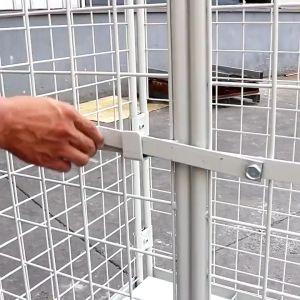 500kg Work Tainer Logistics Courier Trolley Roller Loader Warehouse Cage Roll Container Warehousing Heavy Duty Folding