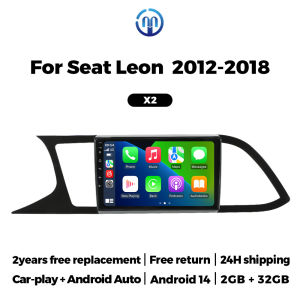 NaviFly 2 Din Wireless Carplay Android Auto Car Radio For Seat Leon 3 MK3 2012-2018 Multimedia Player Stereo GPS Head Unit DVD