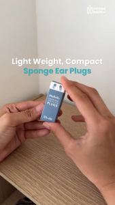 HH Sponge Earplug Anti Noise Cancelling Earbuds Safety Penutup Telinga Kalis Bunyi Concert Sleeping Reusable 耳塞防噪音睡眠