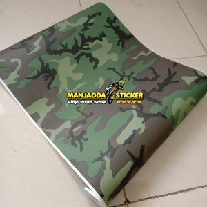 Wallsticker Motif Camo Stiker Camo Doreng Army