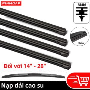 Dải Cao Su Thay Thế Cần Gạt Nước Ô Tô Cho Cần Gạt Nước 3 Tầng - Phù Hợp Đa Năng Với Nhiều Kích Thước Bao Gồm 14 16 17 18 19 20 21 22 24 26 28