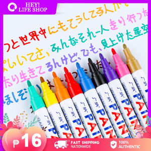 Steel Metal Color Marker Pen DIY Graffiti Pen Waterproof White Marker Paint Pens Permanent Paint Markers for Drawing