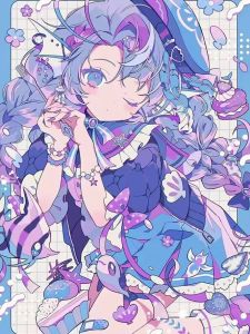 2026 New Cute Cartoon Girl Diamond Painting Anime Girl Sticking Diamond Embroidery Handmade DIY Mosaic Home Decoration Gift