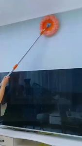 Bunga Matahari Alat Sapu Plafon 1 Set Pembersih Rumah Pel Dinding Multi Fungsi pel lantai 1.4M-2.6M