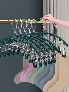 Sock Drying Rack Stainless Steel Clips Windproof Hanger for Underwear Laundry Balcony Klip Baju