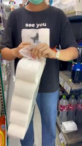 ทิชชู่ไร้แกนไผ่เขียว ทิชชู่ม้วน เหนียว นุ่ม ราคาประหยัดสบายกระเป๋า [1แพ็ค10ม้วน]