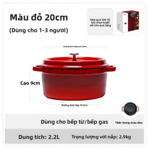 CAROTE | Nồi Gang Tráng Men Chống Dính