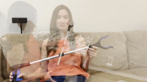 ที่คีบขยะยาว 83cm หยิบจับได้ง่าย มีหลายสีให้เลือก แกนอัลลอย ไม้หนีบของอเนกประสงค์ ด้ามจับยาวพับได้