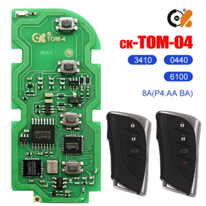 CK TOM Series TOM-O-04 Auto Remote PCB Circuit Board 8A Chip Universal Car Smart Board for Lexus