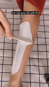 Túi 100g sáp wax lông hạt đậu cao cấp siêu bám lông hương sữa dừa