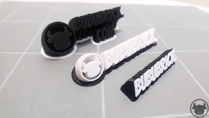 Bảng tên Logo in 3D - Nameplate