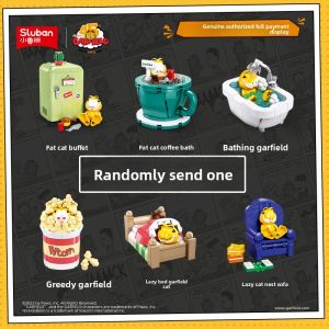 Sluban | Garfield Street Scene Building Blocks Toy