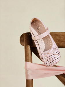 Belle | Breathable Princess Shoe for Girls Crystal Decoration