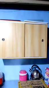 NEPTIOX Kitchen Cabinets Storage Wall Cabinets Wall Mounted Wardrobes Moving Door Bedroom Hanging Cabine