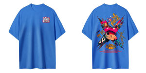 Bandai | One Piece Mens and Womens T-shirt Tony Tony Chopper Anime Cartoon Tee Summer Spring Boys Short Sleeves Parent-child Outfits