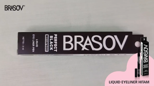 BRASOV Pulpen Eyeliner Netto 2 ML Perfect Black Waterproof Liquid Eye Liner Pen XX-CT Hitam