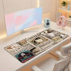 Bandai | One Piece Admiral Akainu Anime Gaming Mouse Pad Large Rubber Keyboard Desk Mat With 2MM Stitched Edge Design