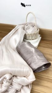 05 Meter Bahan Kain Saphire Shimmer Zashimmer Luna Organza