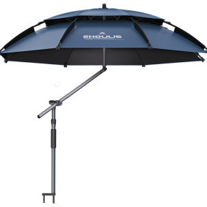 YUZHIYUAN | Mechanical Arm Walking Stick Sun Rain Large Fishing Umbrella