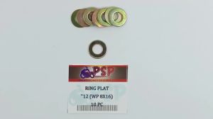 Ring Plat 12 WP 8 X 16 Reng Plate Pelat Washer Kunci 12 Diameter 8mm x 16mm Tebal 1mm