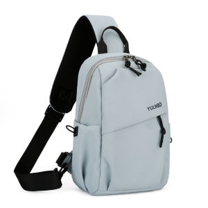 กระเป๋าคาดหน้าอกแบบลำลองสำหรับผู้ชายและผู้หญิง ความจุขนาดใหญ่ สไตล์สปอร์ต สีสันสดใส กระเป๋าสะพายข้างแบบอเนกประสงค์