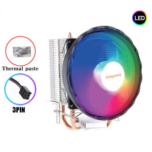 CPU Air Cooler 2 Heatpipes X99 Processor Tower PC Radiator for Intel LGA 2011 X79 1700 1366 1200 115X AM5 AM4 AM3 ventilador