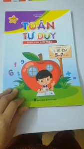 Sách Toán Tư Duy Dành Cho Trẻ Em 5-7 Tuổi
