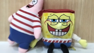 DREAMTOYS96 Boneka SpongeBob & Patrick Bajak Laut Original Lisensi