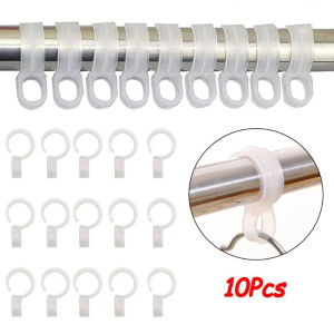 10ชิ้นกันลมตะขอสำหรับแขวนไม้แขวนซักเสื้อผ้าแห้งพลาสติกตะขอยึดไม้แขวนเสื้อช่วยจัดระเบียบ