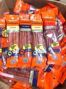 Salami que - Salami que hàng nội địa Nga 70g đủ vị