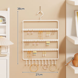 Wall-mounted Jewelry Organizer Display Rack