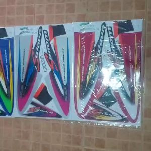 สติกเกอร์ สติ๊กเกอร์ Wave 125S เวฟ 125S หัวเถิก ปี 2002 รุ่น 1 (สีสวย สีไม่เพี้ยน)